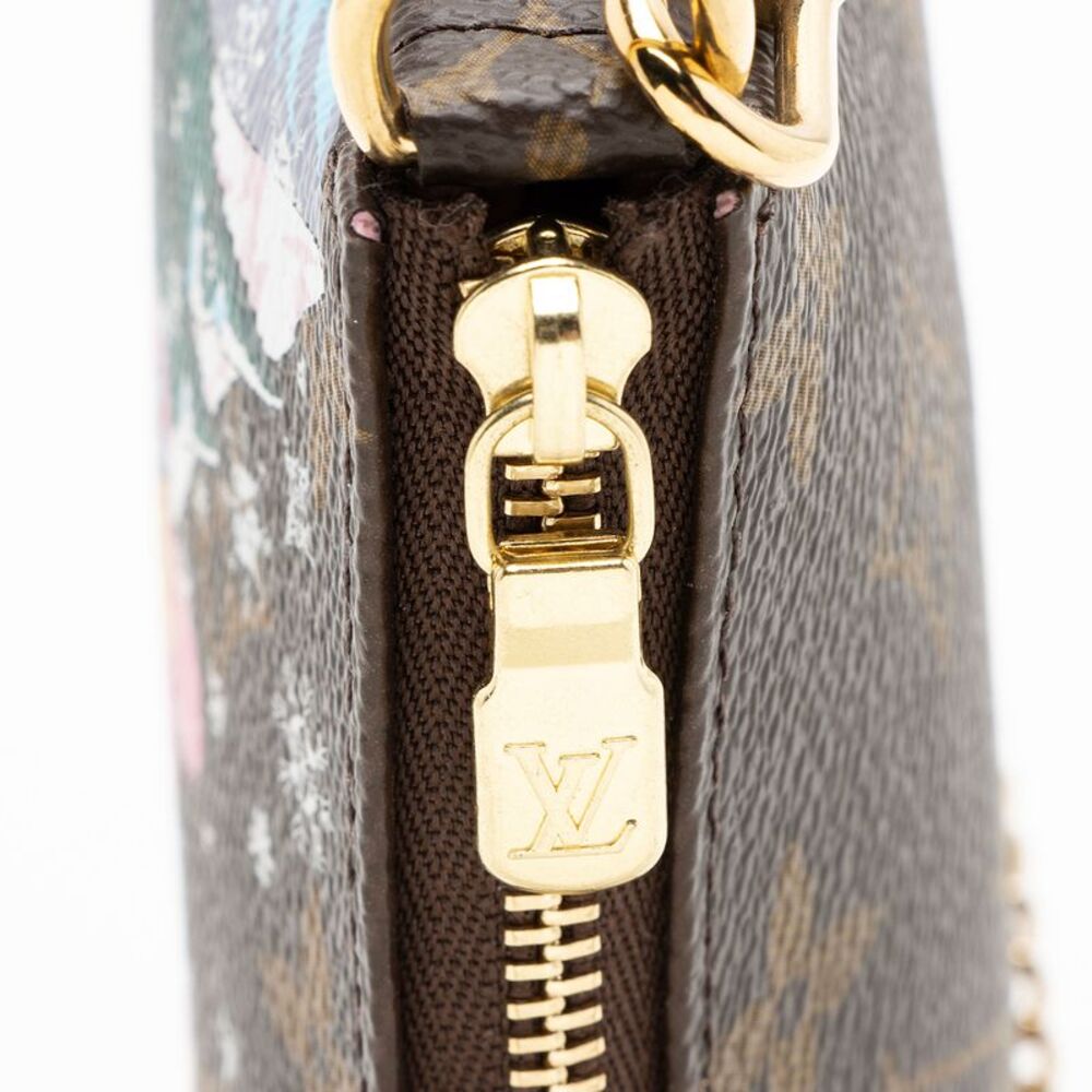 Louis Vuitton Limited Edition Monogram Canvas Vivienne Alpine Mini Pochette - Picture 9 of 10